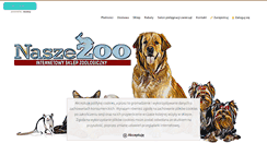 Desktop Screenshot of naszezoo.com.pl